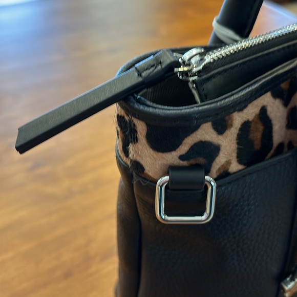 RADLEY LONDON MAPLELOMWAY BAG 2-Way Handbag Crossbody NWT Black Pebble Leather🖤 - Picture 9 of 17